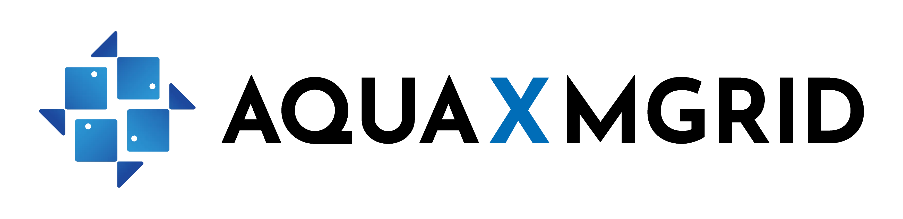 AQUAXMGRIDロゴ