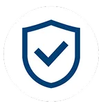 リスク低減を示すアイコン